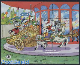 World stamp expo, Disney s/s (Donald,Mickey,Goofy)