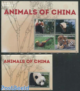 Animals of China 2 s/s