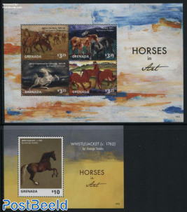 Horses in Art 2 s/s