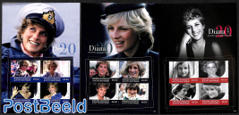 Princess Diana, 20 Years in Memoriam 12v (3 m/s)