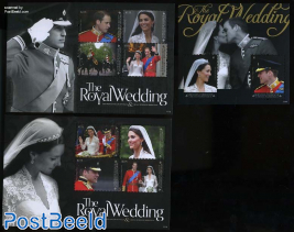 Royal wedding William & Kate 3 s/s