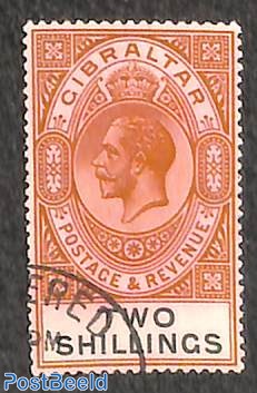 2sh, used, Stamp out of set