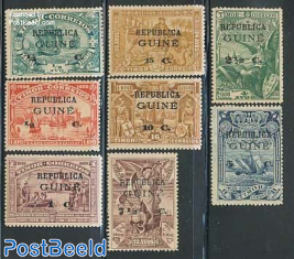 Vasco da Gama 8v, on stamps of Timor