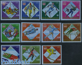 Olympic Winter Games 11v imperforated