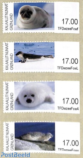 Automat stamps, seals 4v s-a