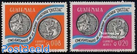 Quetzal coins 2v