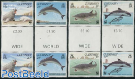 WWF, sea life 4v, gutter pairs