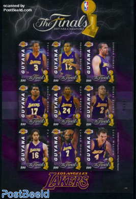 NBA, Lakers 9v m/s