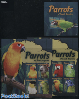 Parrots 3 s/s