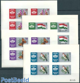 Stamp exposition 4 m/s imperforated