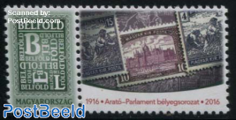 Parliament Stamps 1v+tab