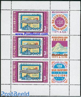 Stamp expositions m/s