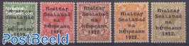 1/2p, wide overprint, Stamp out of set