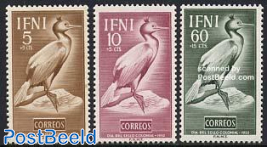 Stamp Day, birds 3v