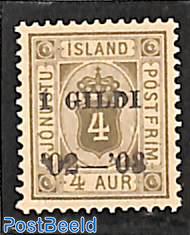 4A, On Service, Stamp out of set