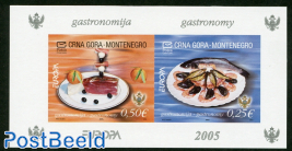 Europa, booklet pane imperforated