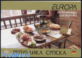 Europa, gastronomy booklet
