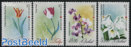 Orchids & Tulips 4v