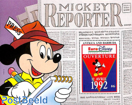 Eurodisney, Mickey reporter s/s