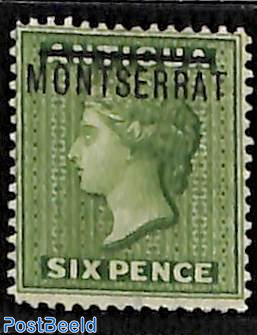 6d, unused without gum, Stamp out of set