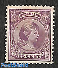 25c, purple, Stamp out of set
