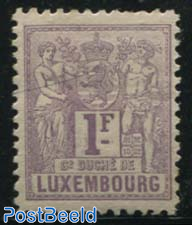 1fr, perf. 11.5:12,stamp out of set