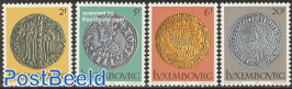 Medieval coins 4v