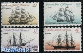 Historical ships 4v