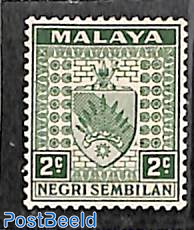 Negri Sembilan, 2c, Stamp out of set