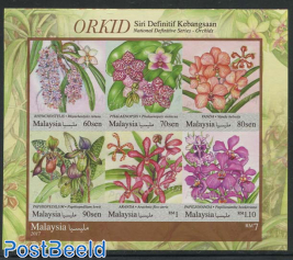 Definitives, Orchids s/s