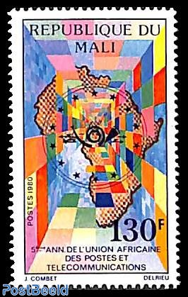 African postal Union 1v