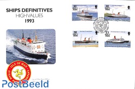 Definitives, ships 4v