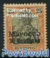 30c on 25pf, German Post, Stamp out of set