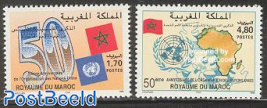 50 years U.N.O. 2v