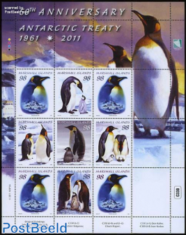 Antarctic treaty, penguin m/s