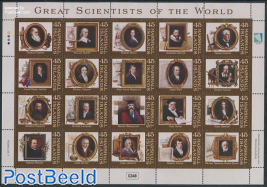Great scientists of the World 20v m/s