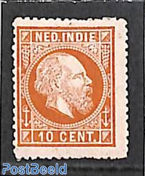 10c, Perf. 14, small holes, Stamp out of set