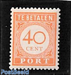 40c, Postage due, Stamp out of set