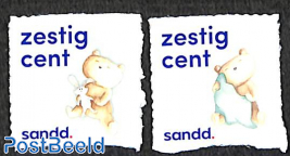 Sandd Birth stamps 2v s-a