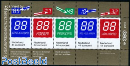 Birthday stamps 5v m/s