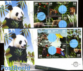 Zoo animals 12v FDC (2 covers)