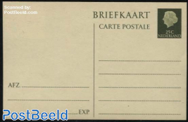 Postcard 25c olivegreen