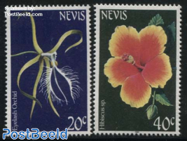 Flowers with year 1986 2v