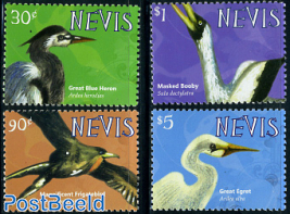 Birds of Nevis 4v