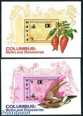 World Columbian stamp expo 2 s/s