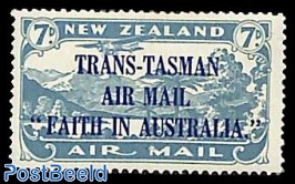 Trans Tasman flight 1v