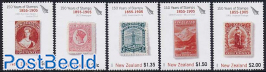 150 years stamps 5v (1855-1905 period)