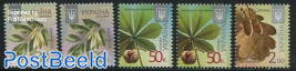 Trees 2013 reprints 5v (microtext 30k with 2013II and 2013III, 50k with 2013 and 2013II)