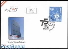 75 years United Nations 1v