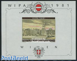 WIPA 1981 Special sheet (no postal value)